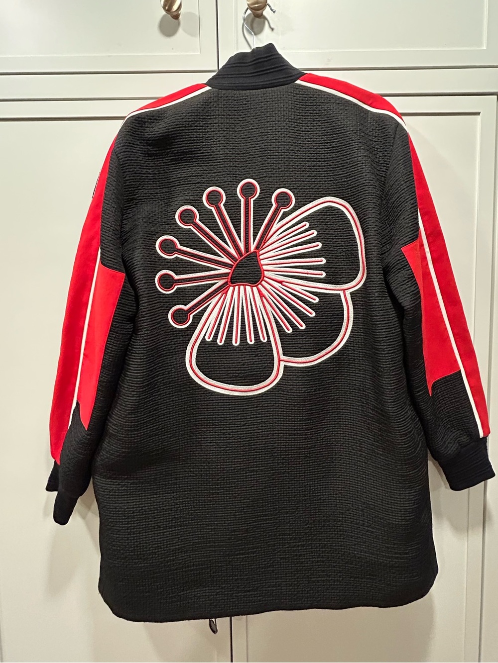 Kenzo Paris Textured Boke Flower Bomber Jacket – Unisex EU 36